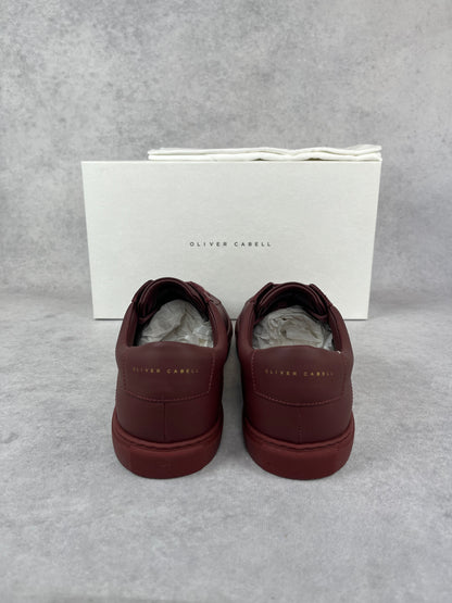 Oliver Cabell low 1 burgundy sneaker