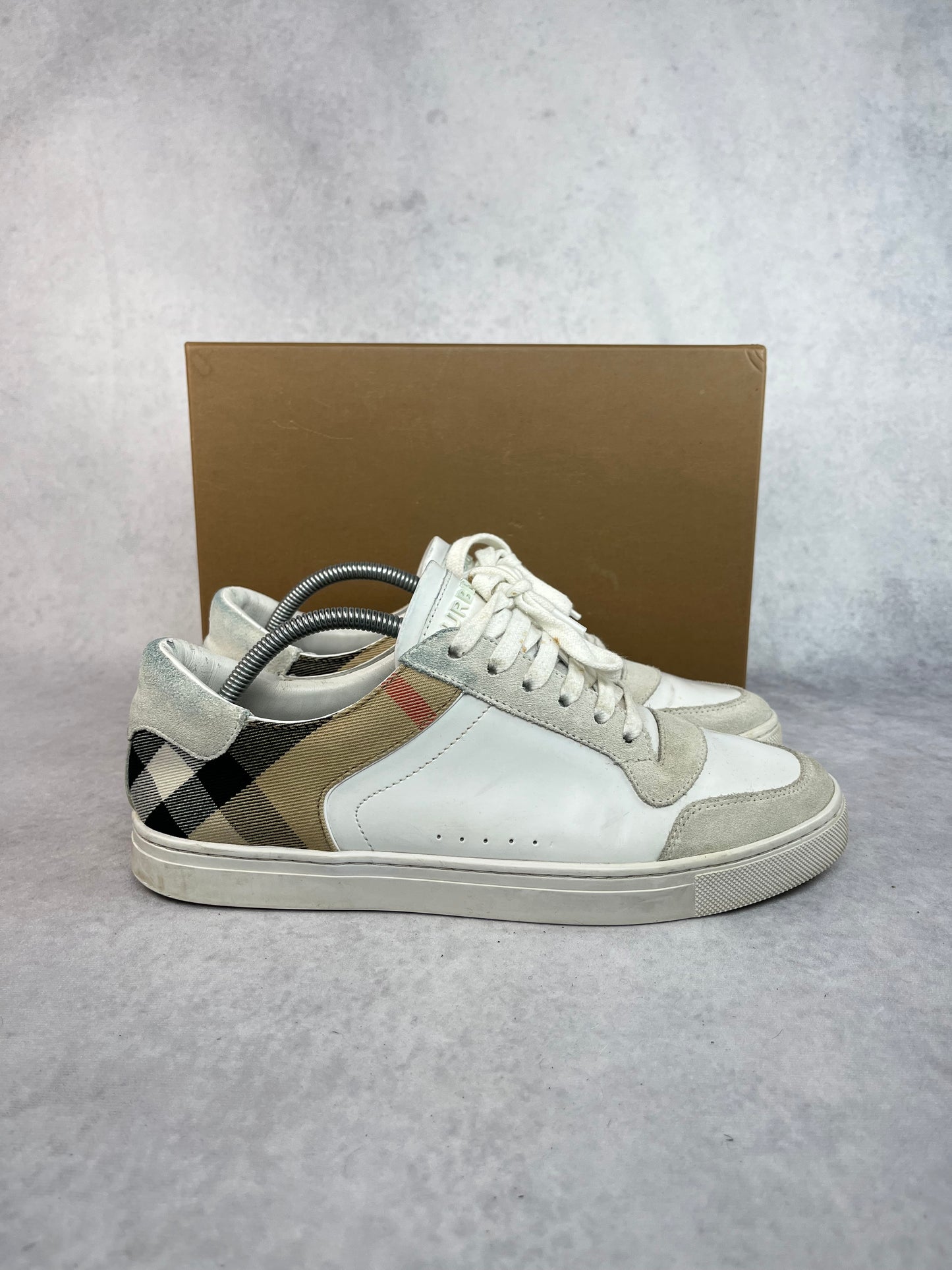 Burberry checked sneaker