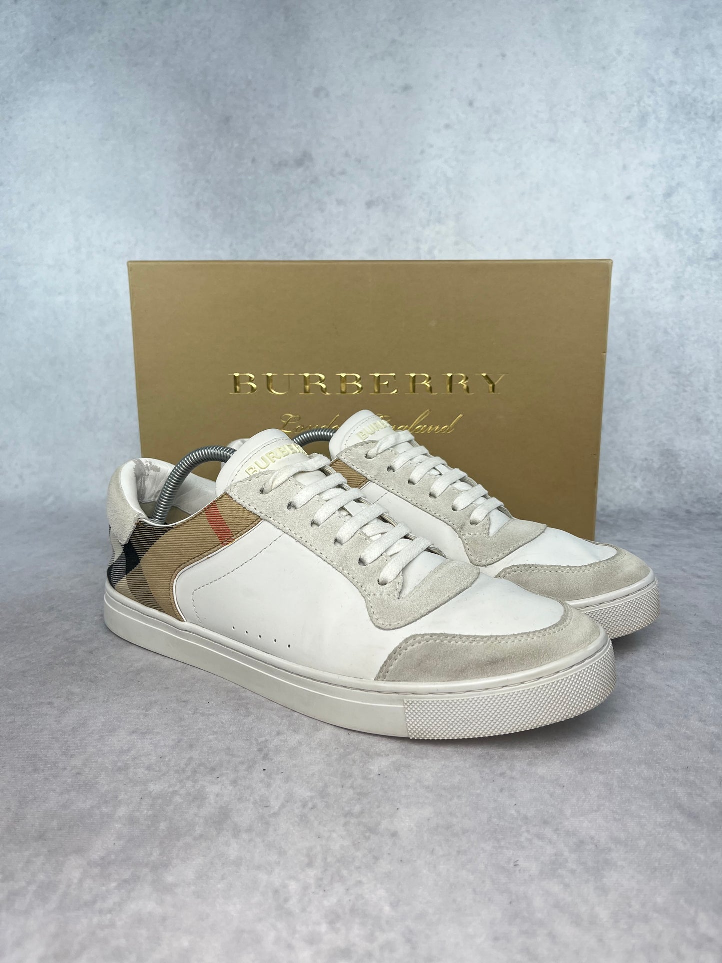 Burberry checked sneaker