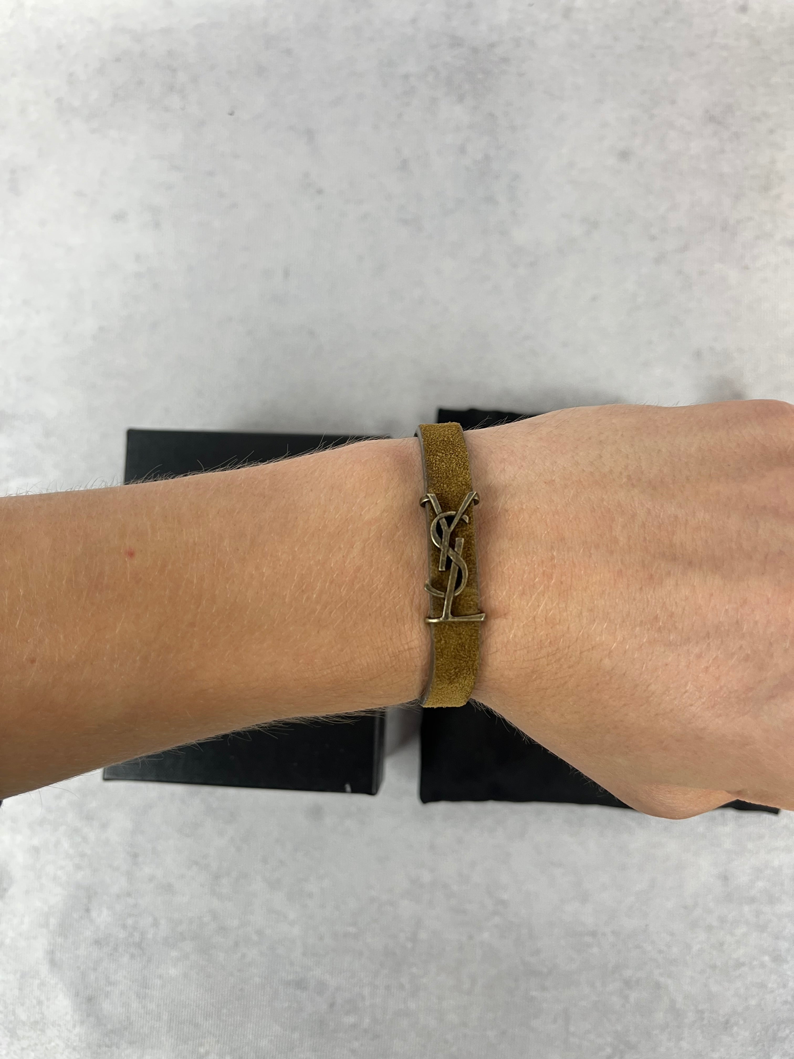 Saint Laurent cassandre bracelet