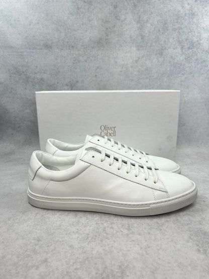 Oliver Cabell low 1 white sneaker