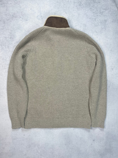 Gran Sasso fur lined cardigan
