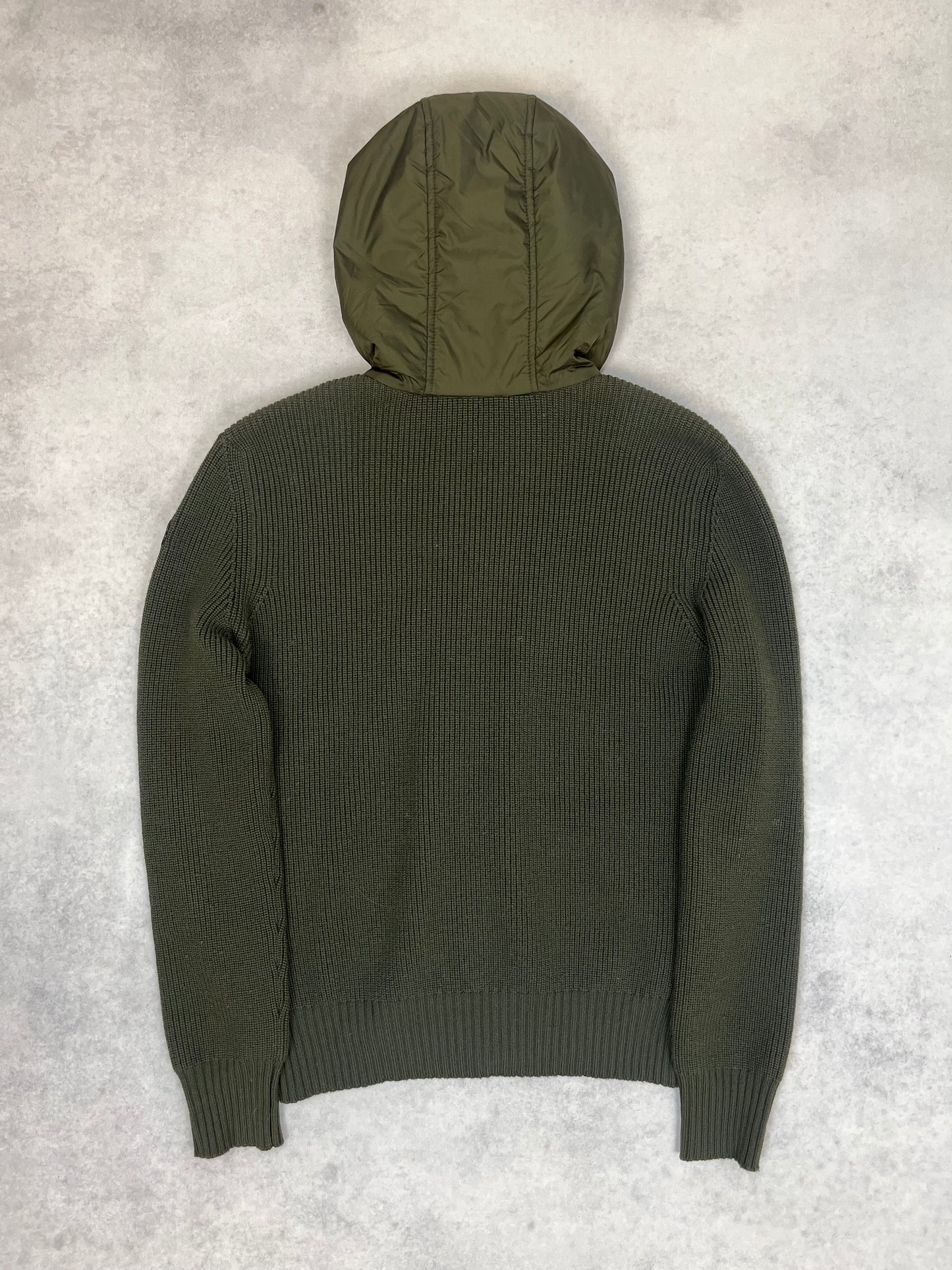 Moncler hooded cardigan jacket