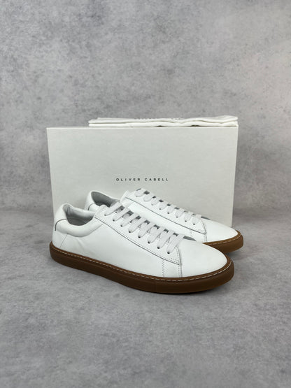 Oliver Cabell low 1 white gum sneaker