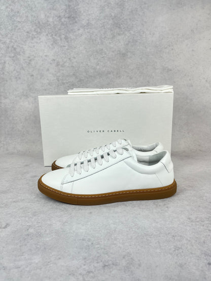 Oliver Cabell low 1 white gum sneaker