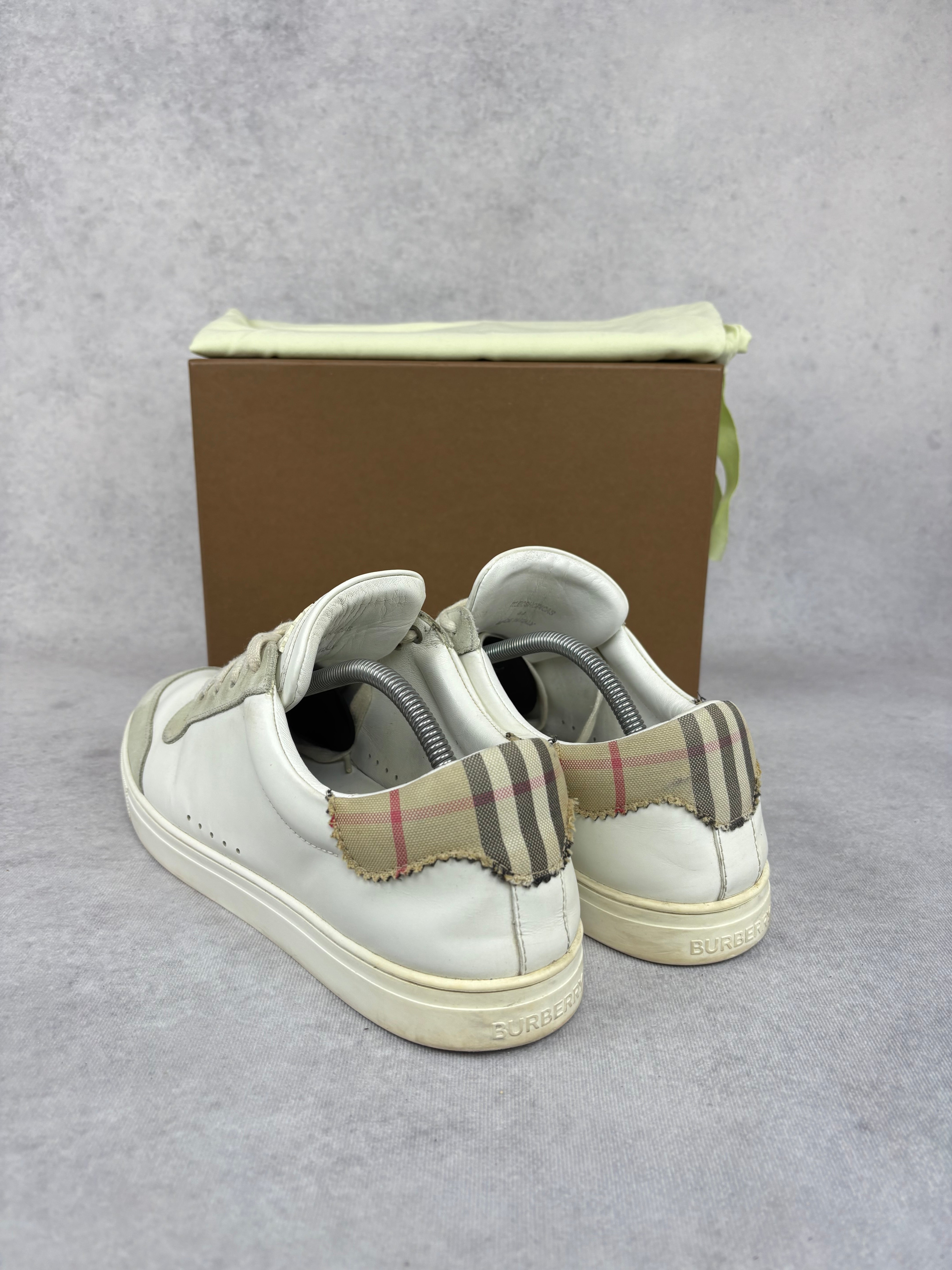 Burberry checked sneaker
