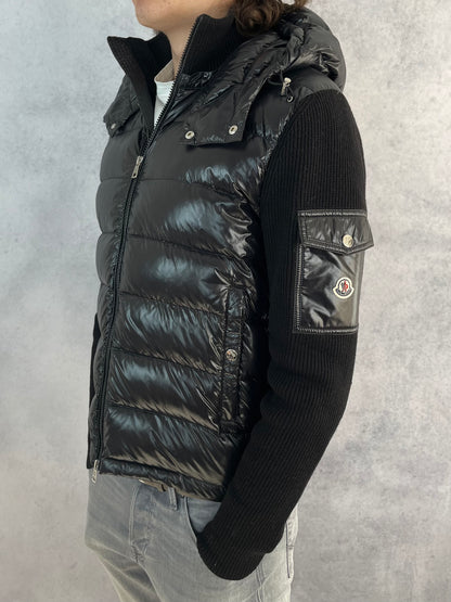 Moncler hooded cardigan jacket