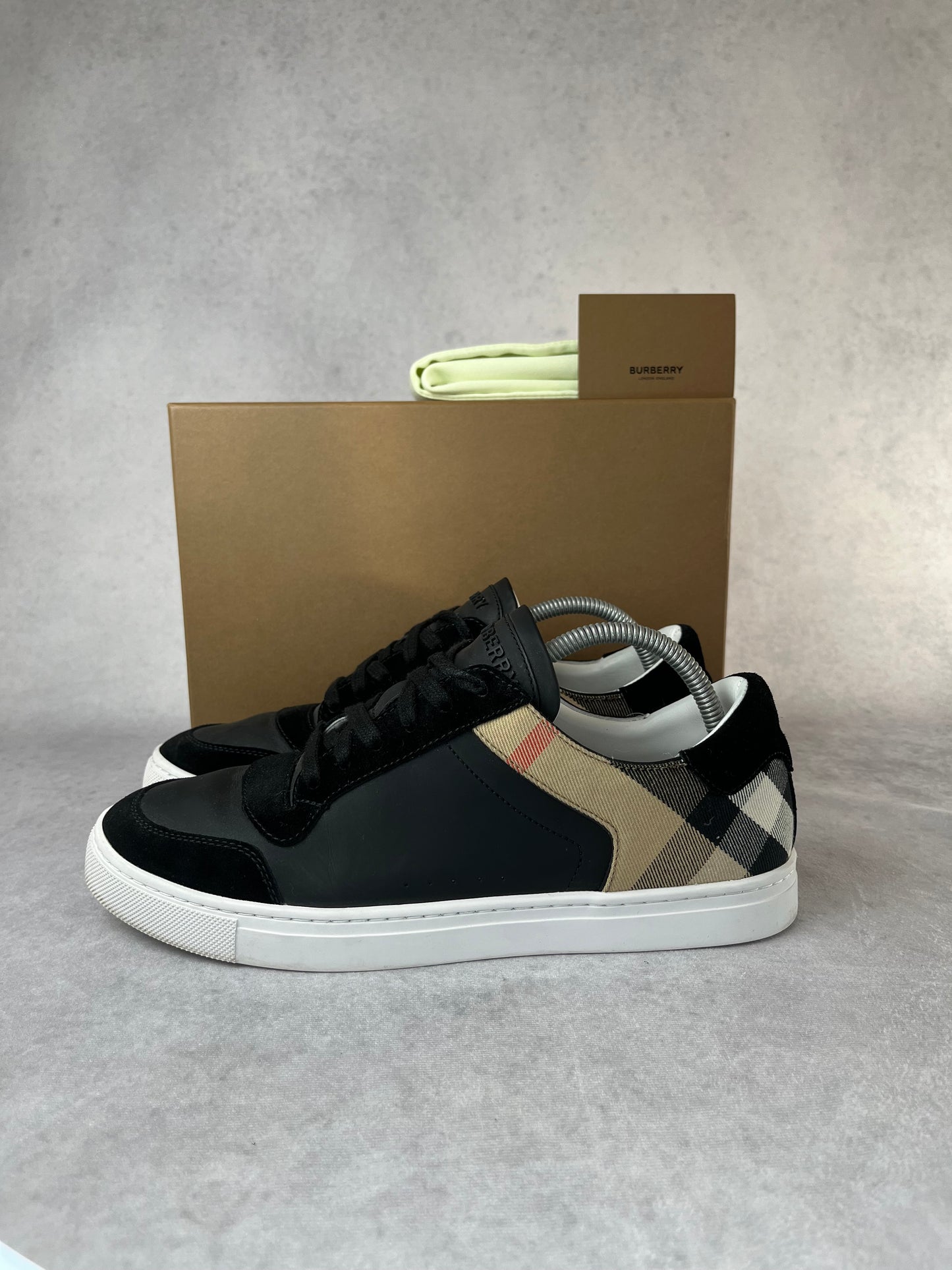 Burberry checked sneaker