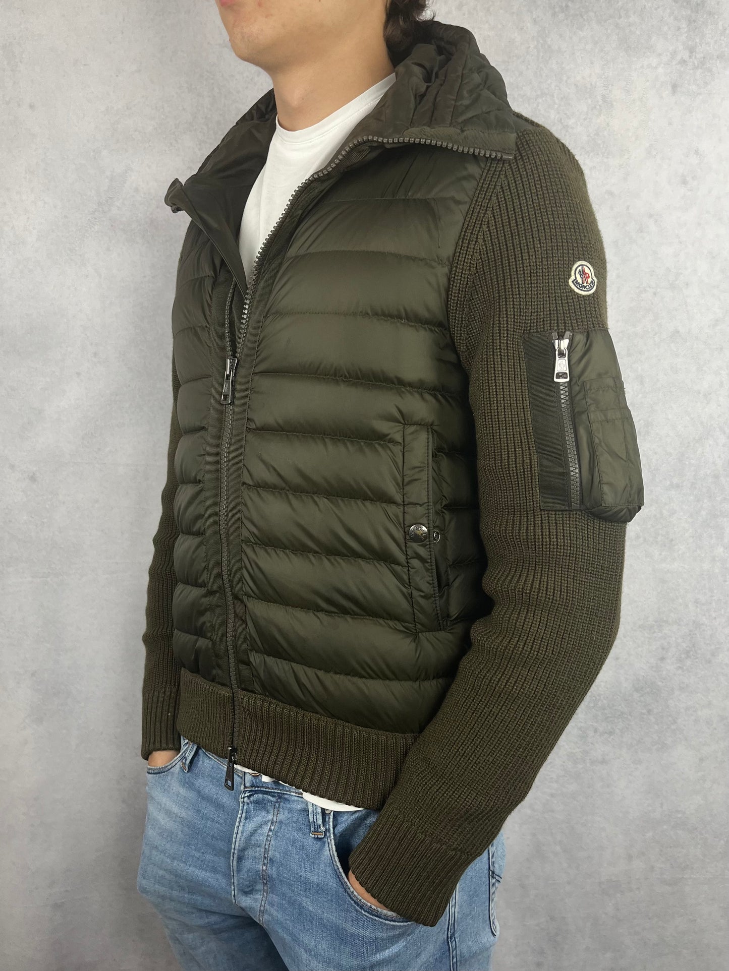 Moncler tricot cardigan jacket