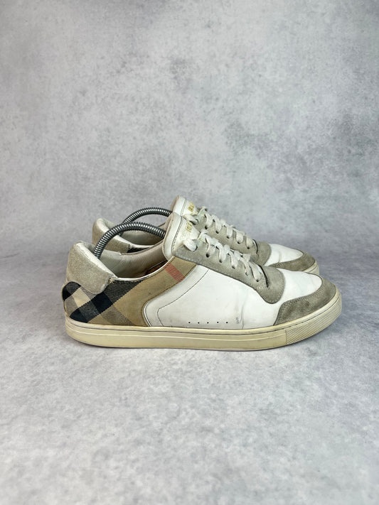 Burberry checked sneaker
