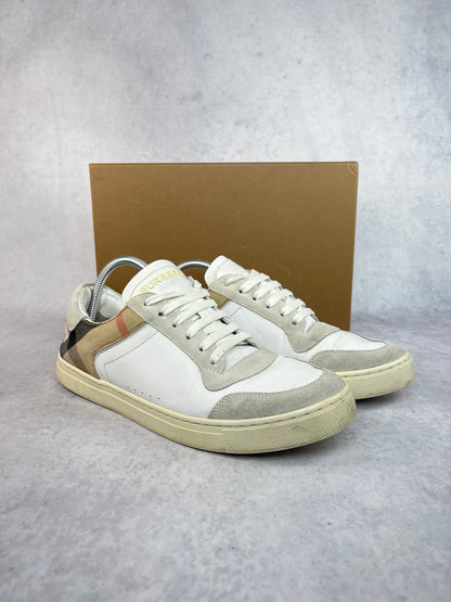 Burberry checked sneaker