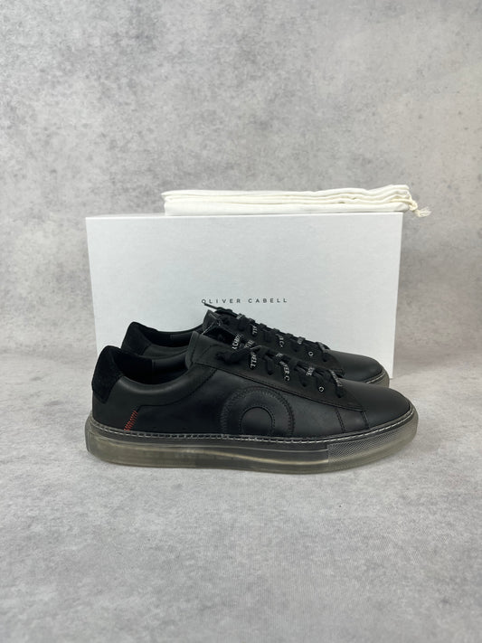 Oliver Cabell low 1 black ghost sneaker