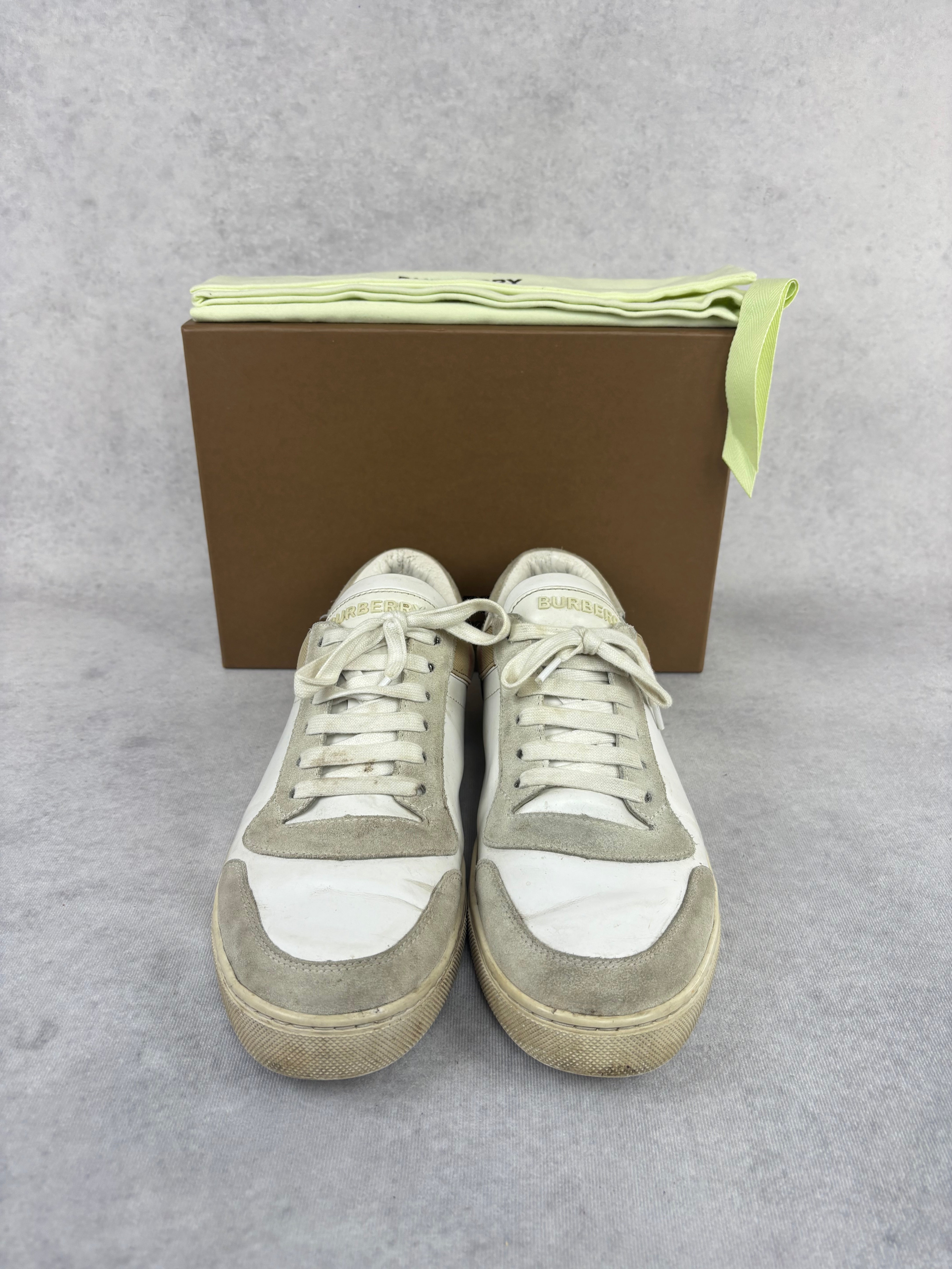 Burberry checked sneaker