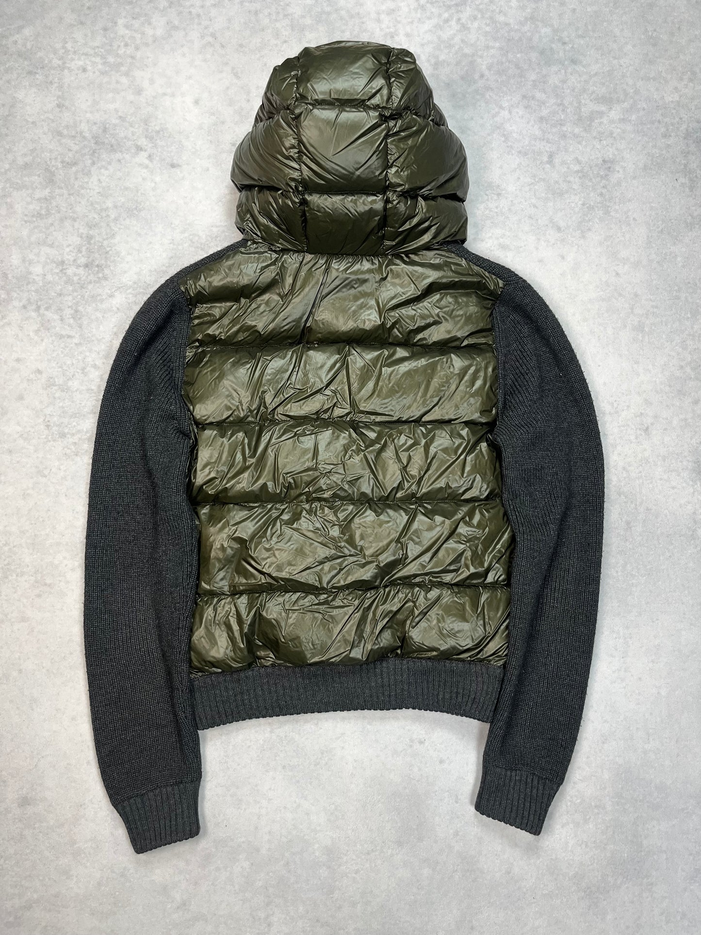 Moncler hooded cardigan jacket
