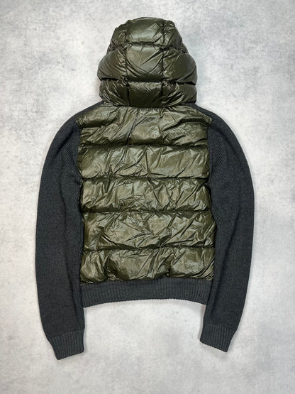 Moncler hooded cardigan jacket