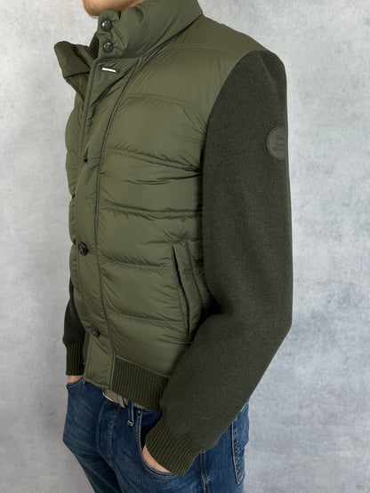 Woolrich down cardigan jacket