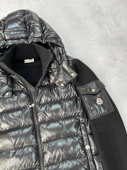 Moncler hooded cardigan jacket