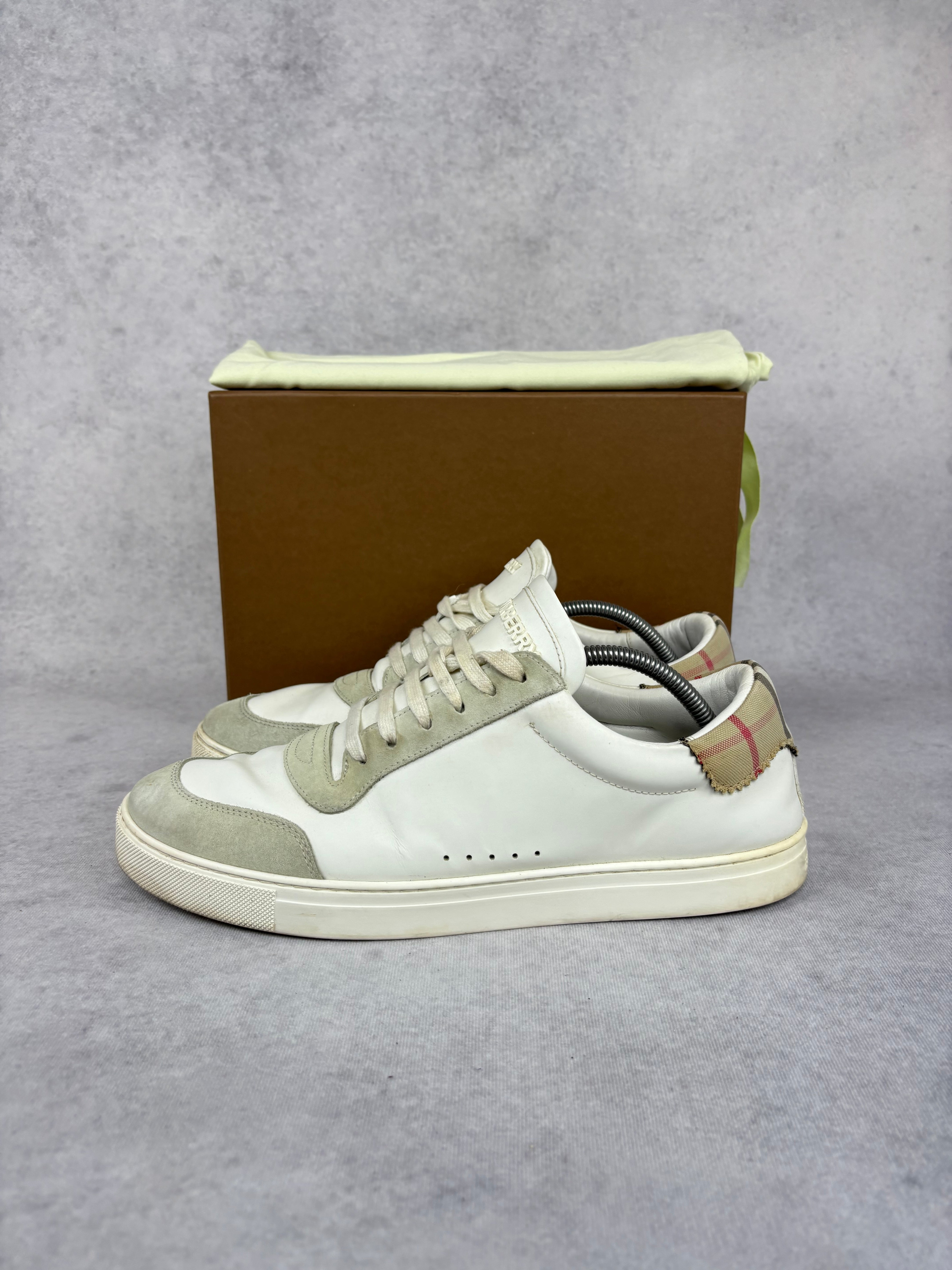 Burberry checked sneaker