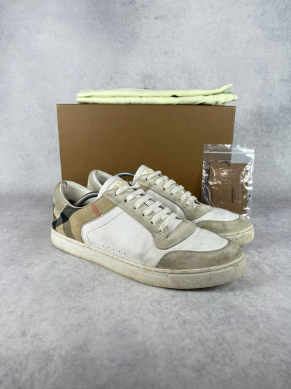 Burberry checked sneaker