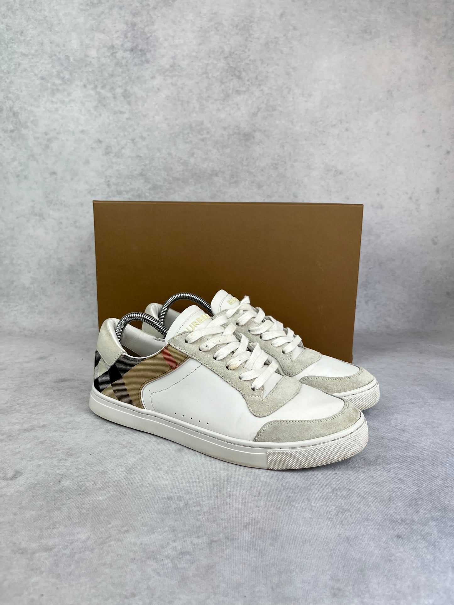 Burberry checked sneaker