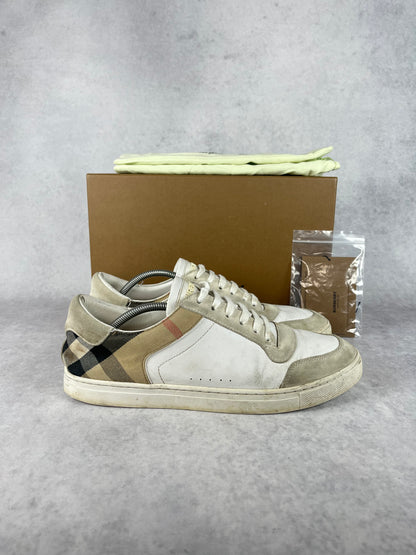 Burberry checked sneaker