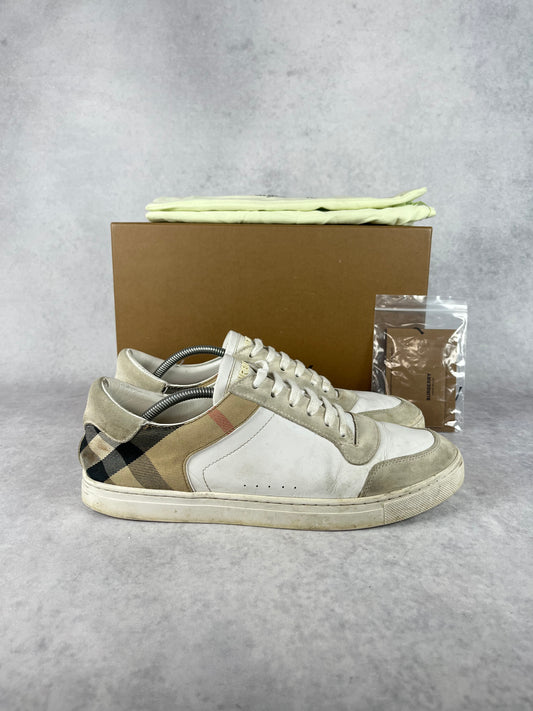 Burberry checked sneaker