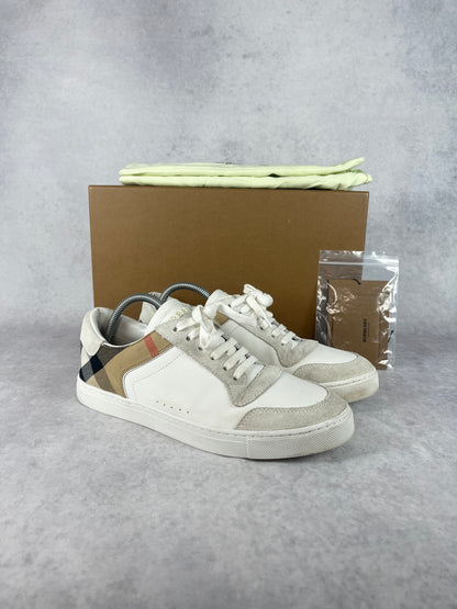 Burberry checked sneaker