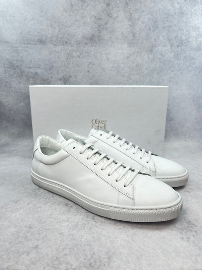 Oliver Cabell low 1 white sneaker