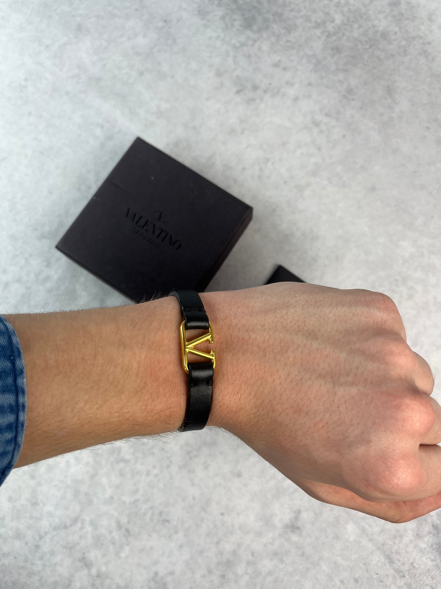 Valentino calfskin bracelet