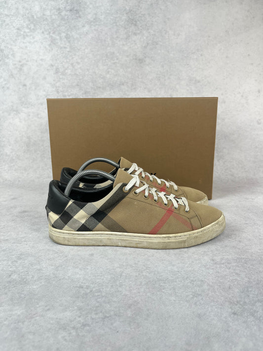 Burberry checked sneaker