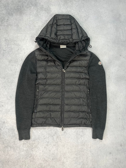 Moncler hooded cardigan jacket