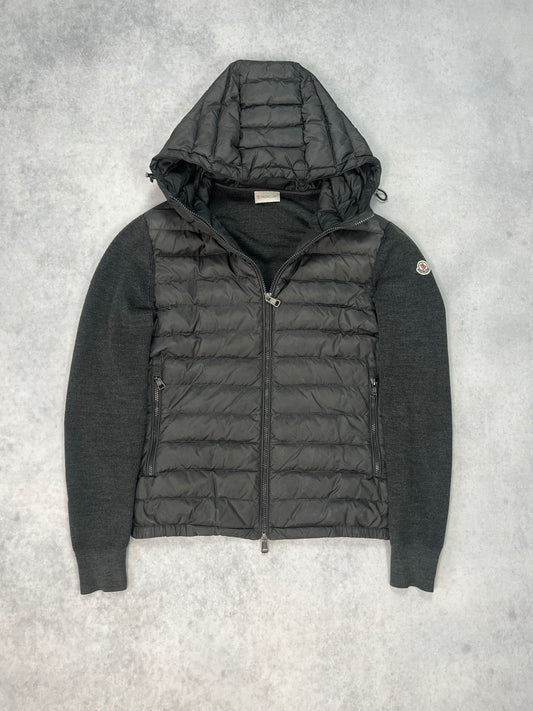 Moncler hooded cardigan jacket