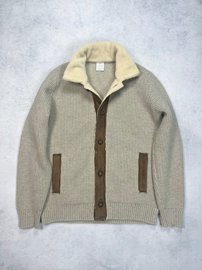 Gran Sasso fur lined cardigan