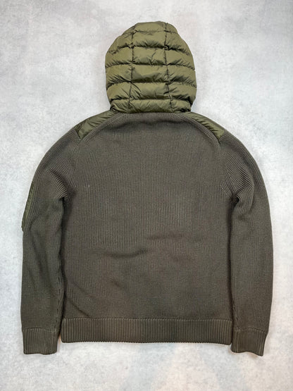Moncler hooded cardigan jacket