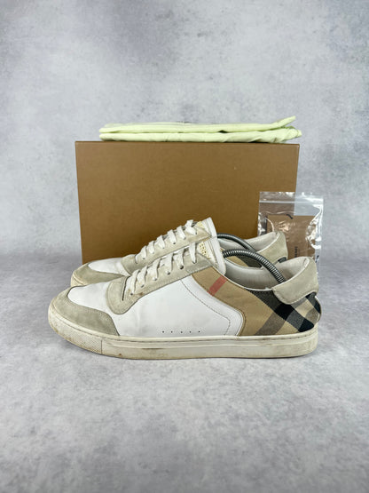 Burberry checked sneaker