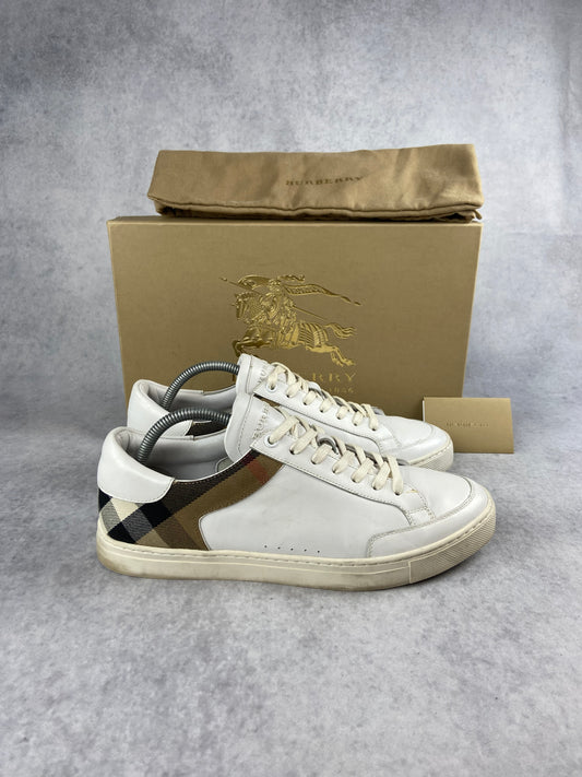 Burberry checked sneaker