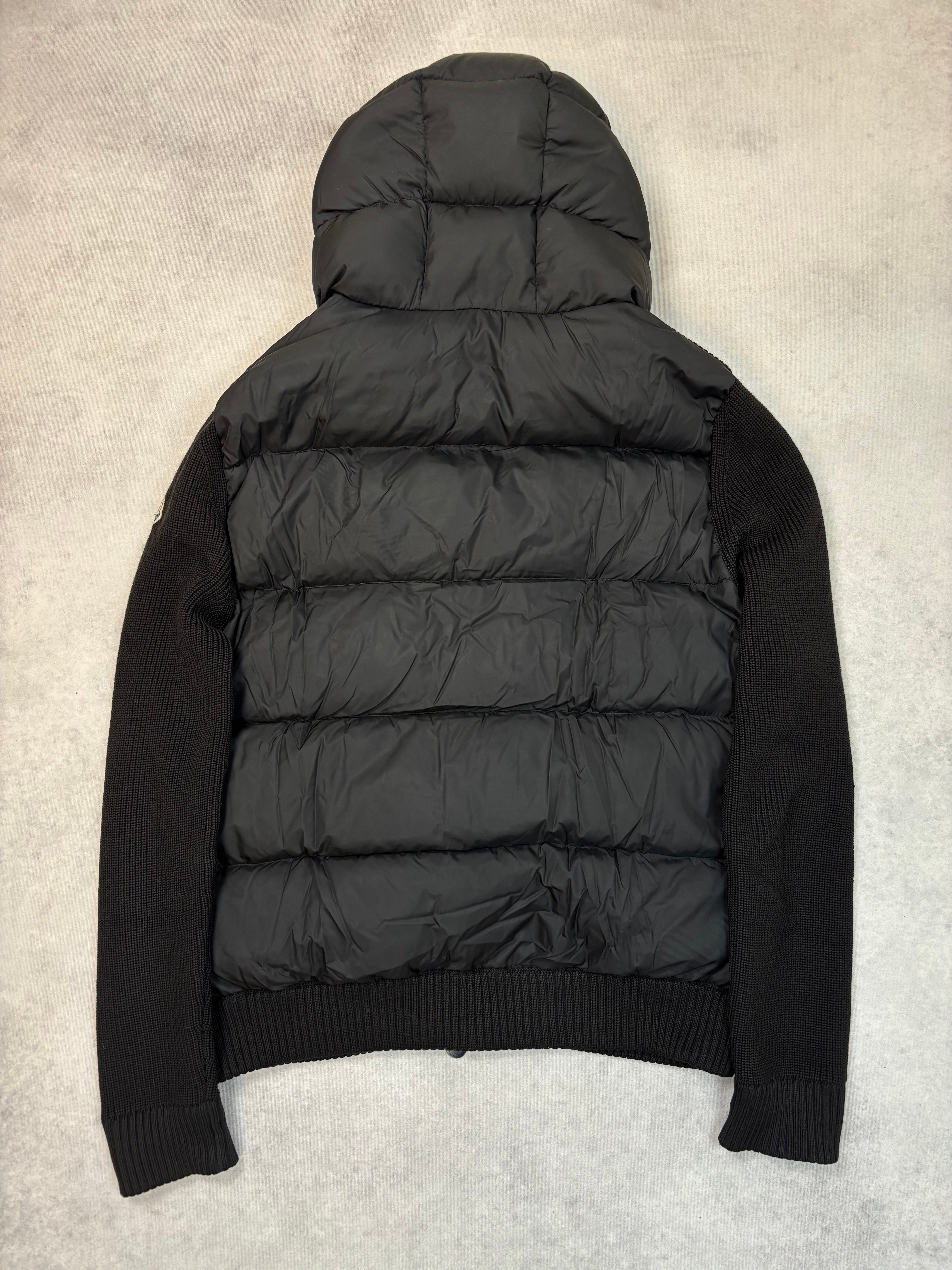 Moncler hooded cardigan jacket