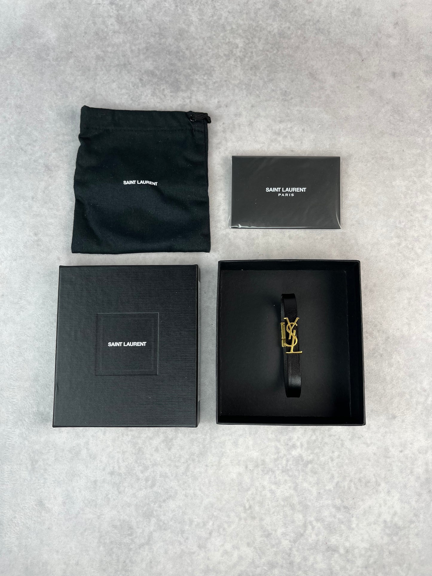 Saint Laurent cassandre bracelet