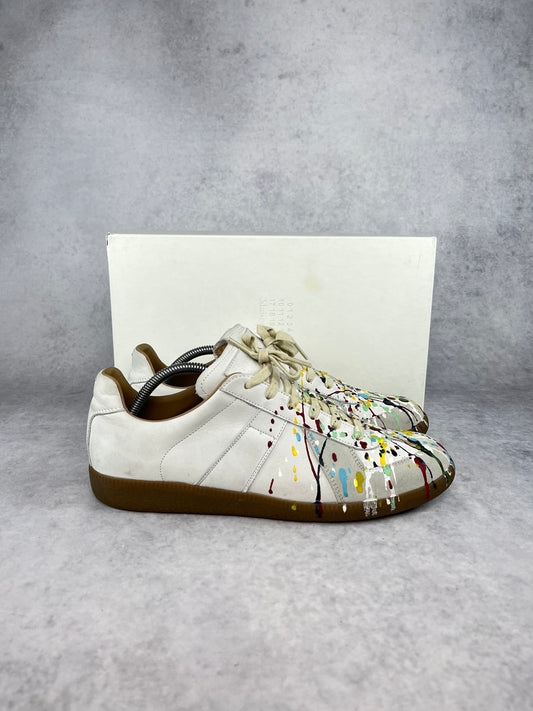 Maison Margiela paint splatter sneaker