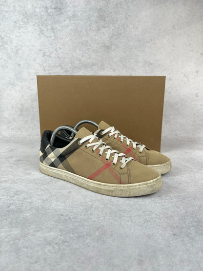Burberry checked sneaker
