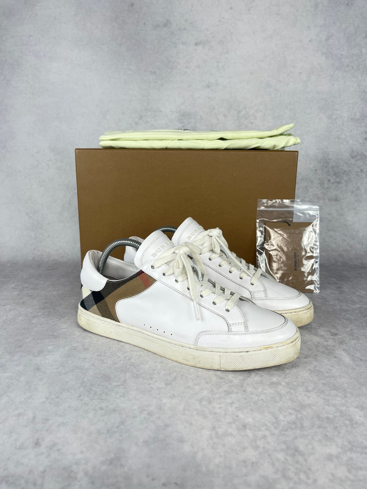 Burberry checked sneaker