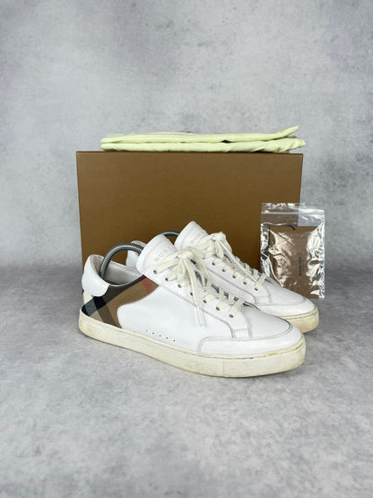 Burberry checked sneaker