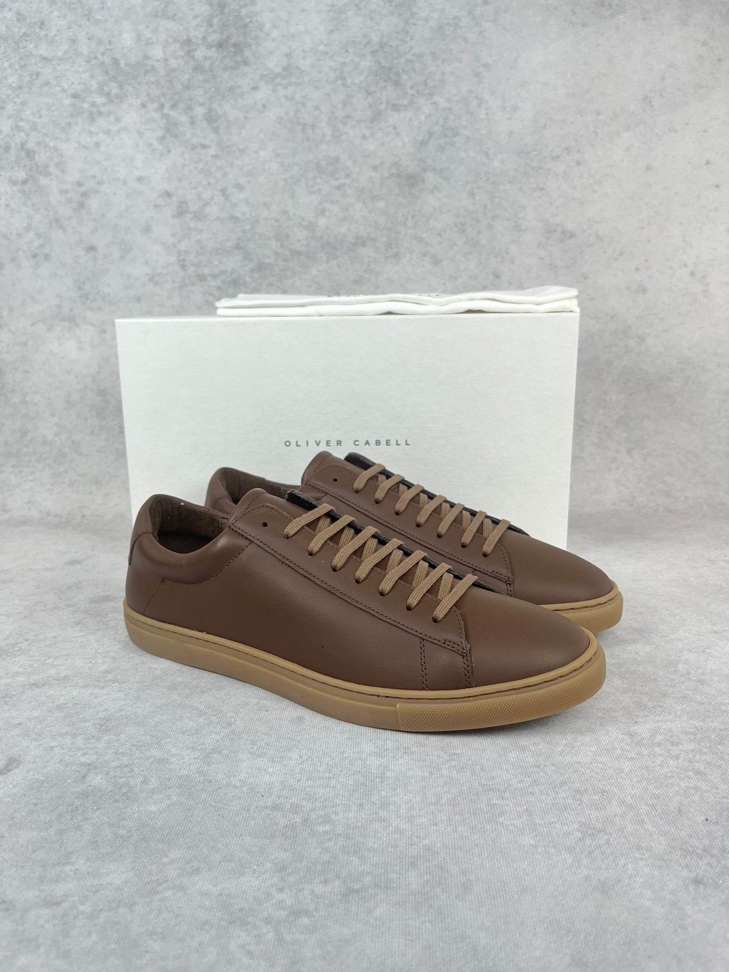 Oliver Cabell low 1 mocha sneaker