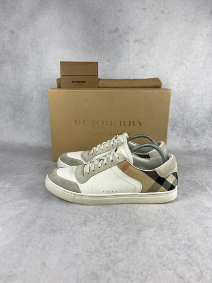 Burberry checked sneaker