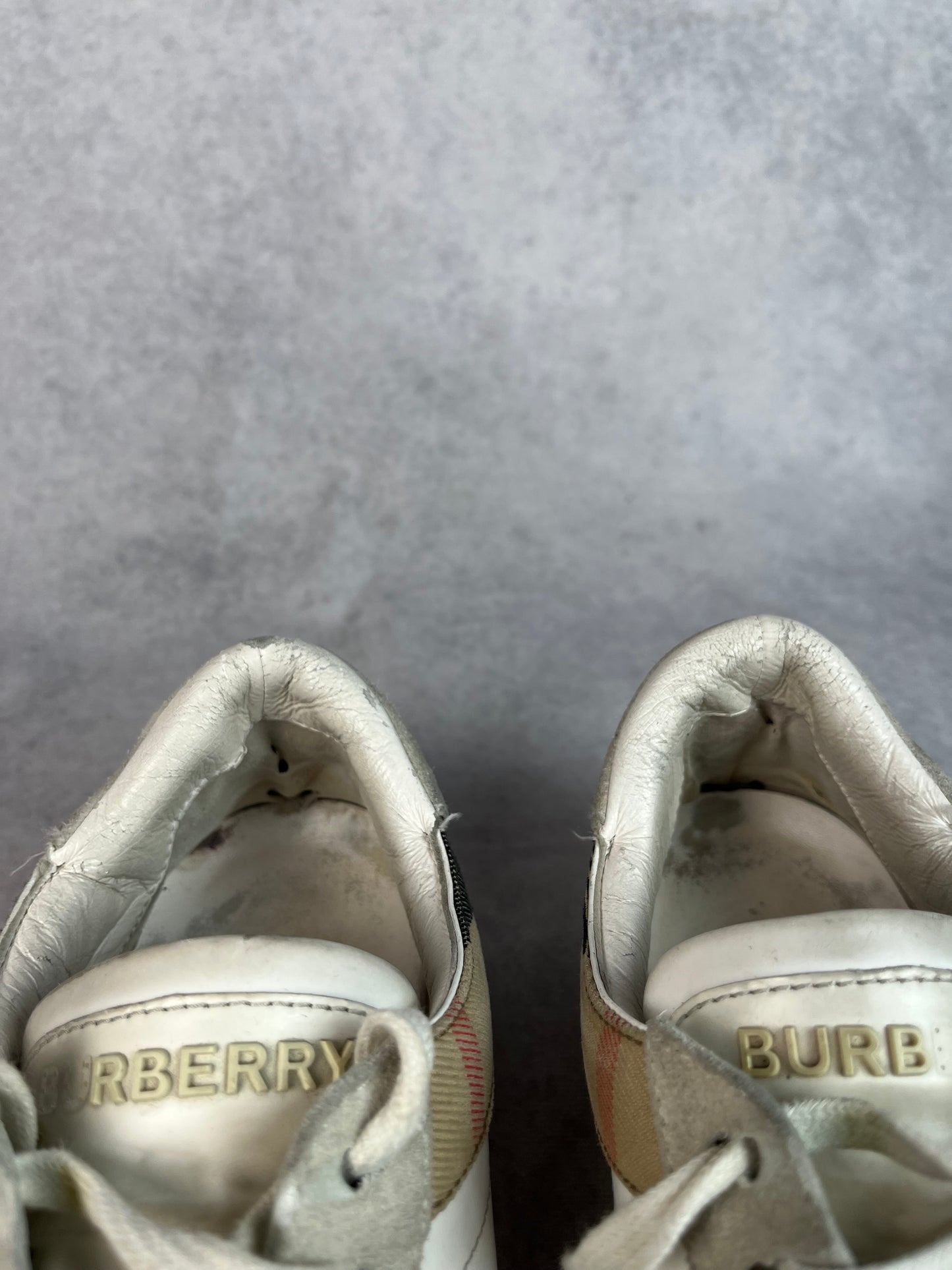 Burberry checked sneaker