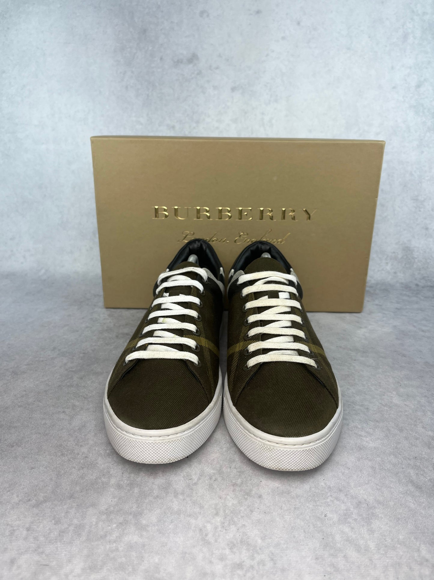 Burberry checked sneaker
