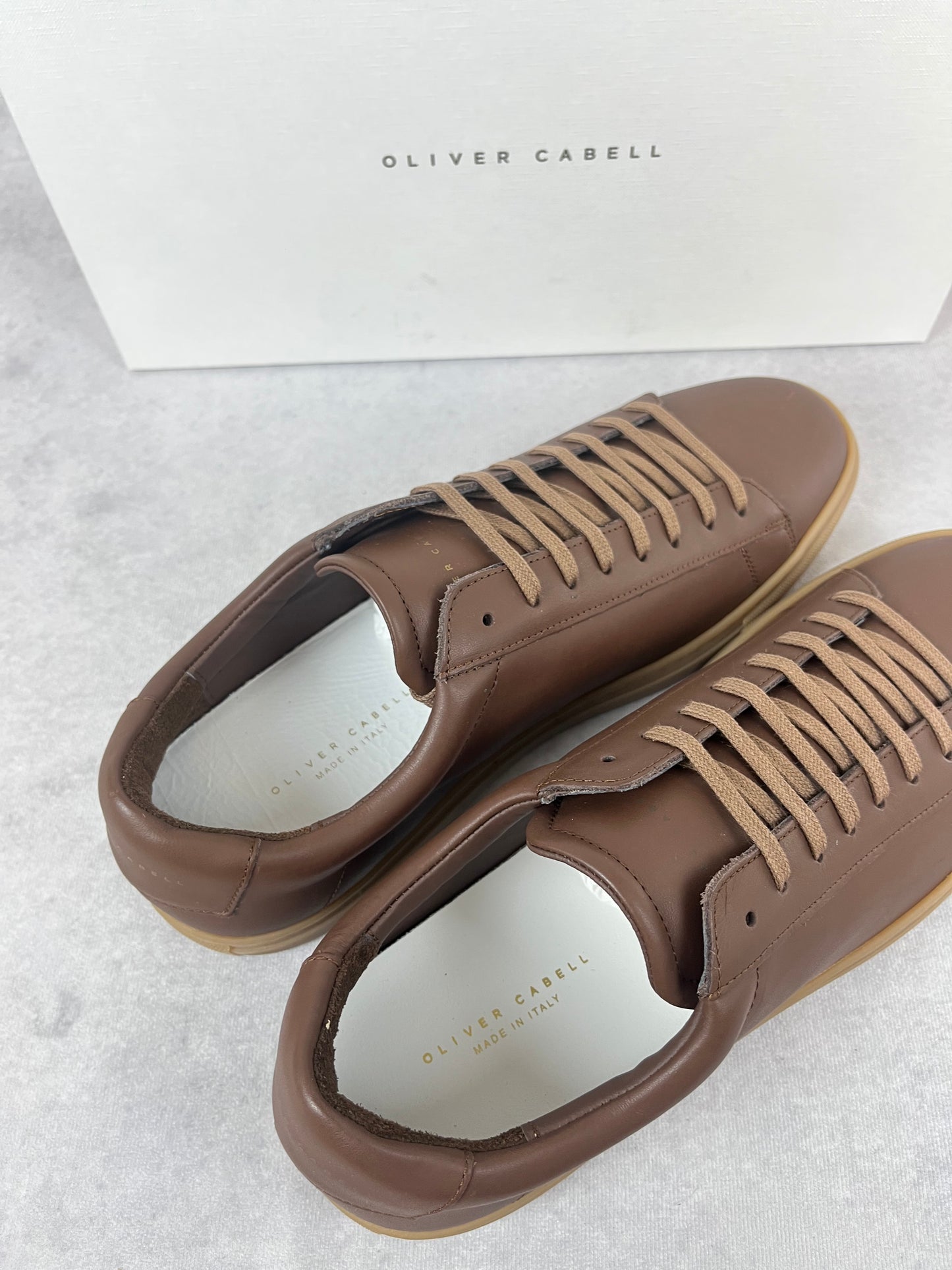 Oliver Cabell low 1 mocha sneaker