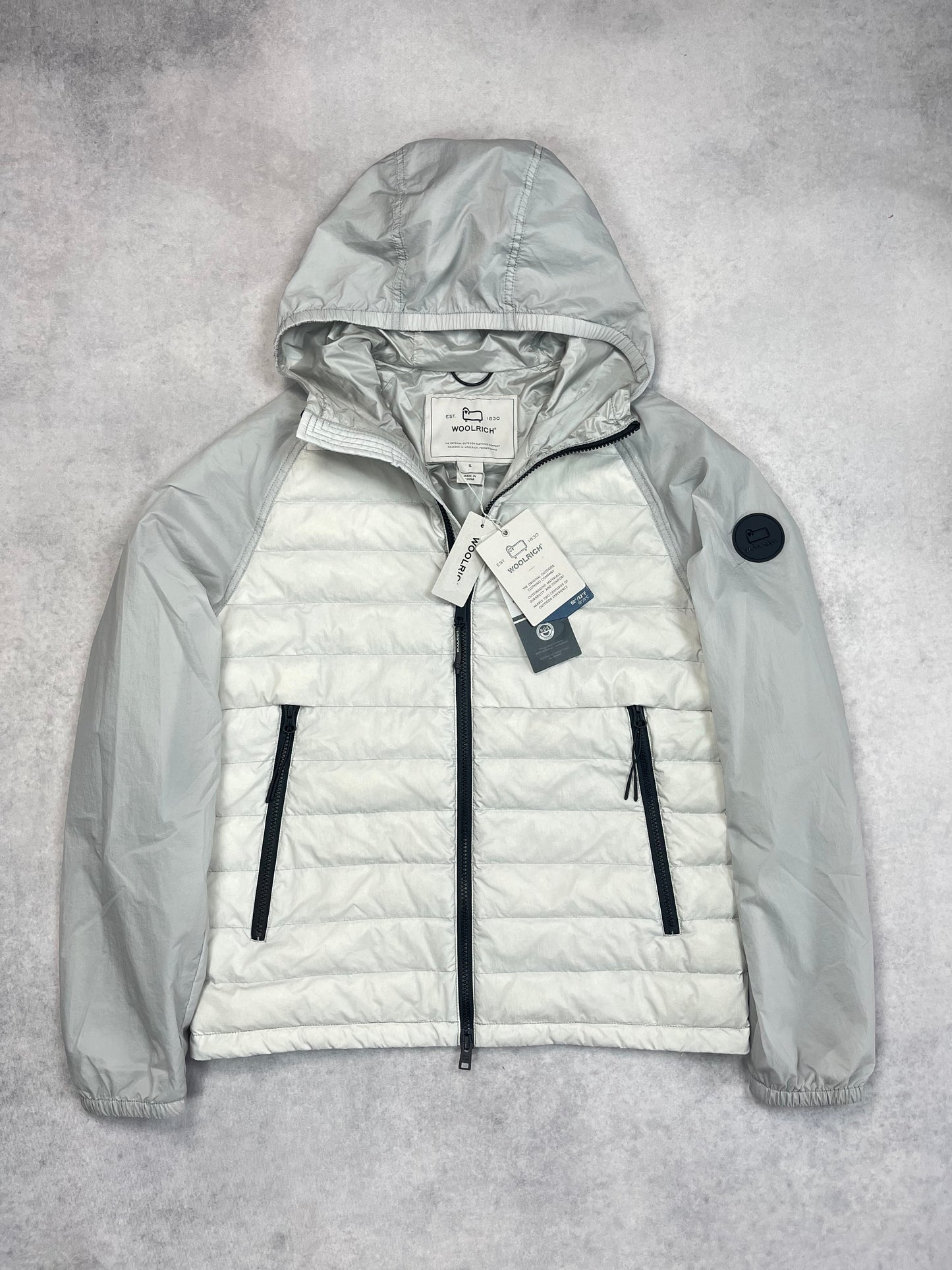 Woolrich padded windbreaker jacket