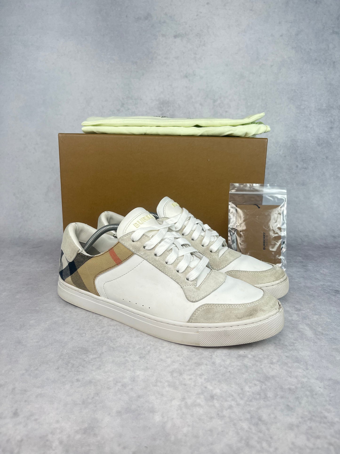 Burberry checked sneaker