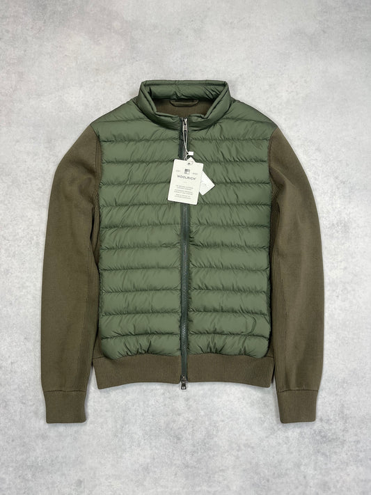 Woolrich padded cardigan jacket